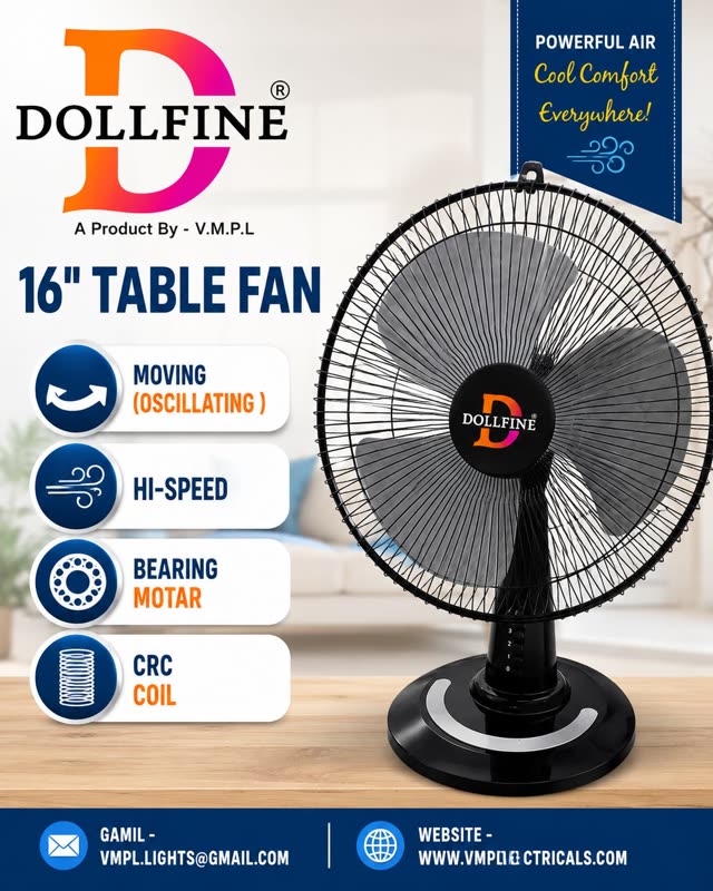 16" Table Fan — additional view
