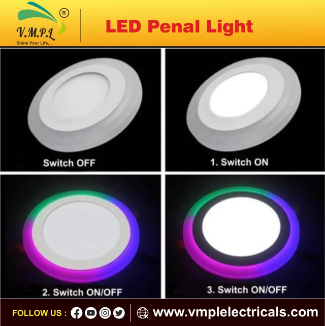LED Panel Light — Round